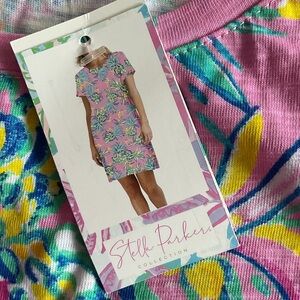 Stella Parker Pineapple Fresh Pink Dress NWT